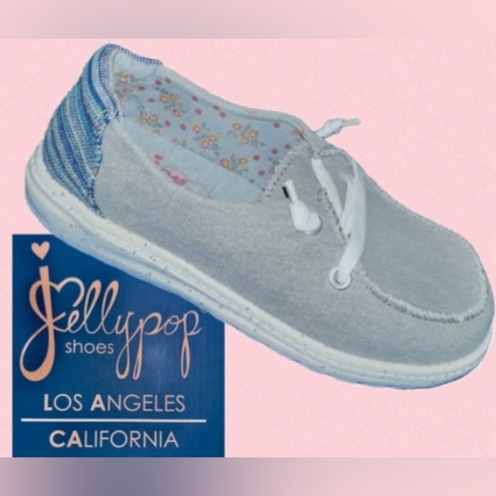 NIB Jelly Pop Canvas Shoes with Memory Foam like Insoles One Size 7 7.5 & 8